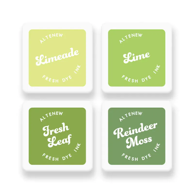 Whispering Woodland Fresh Dye Ink Mini Cube Set