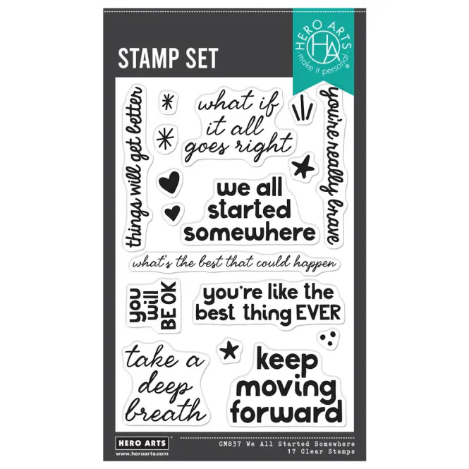 Hovedbilde Hero Arts – What A Ride Clear Stamp Set ...