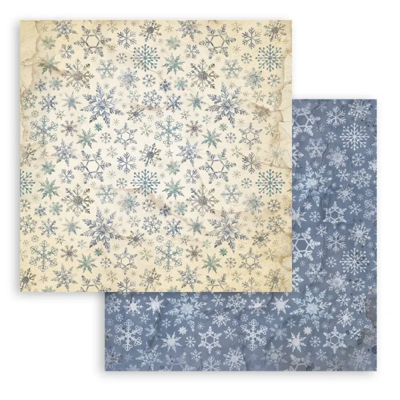 Stamperia Silent Night Maxi Backgrounds Selection Paper Pad 12 × 12