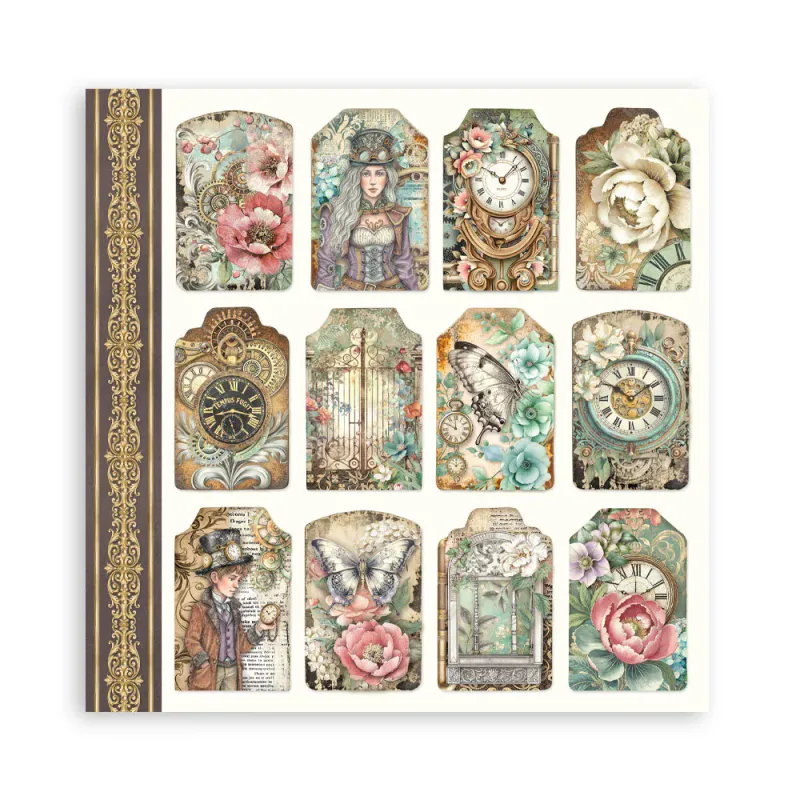 Stamperia – Gardens of Time 8x8